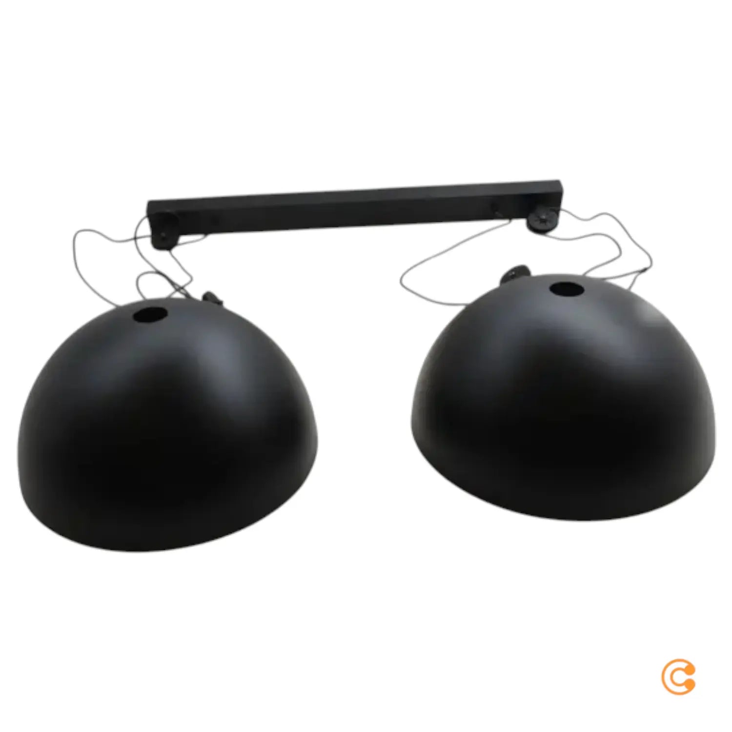 B-Ware Eglo Pendellampe Hängelampe Winkworth Schwarz 2flg Länge 118cm Siehe Text/Foto - 9002759434366
