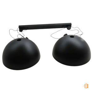 B-Ware Eglo Pendellampe Hängelampe Winkworth Schwarz 2flg Länge 118cm Siehe Text/Foto