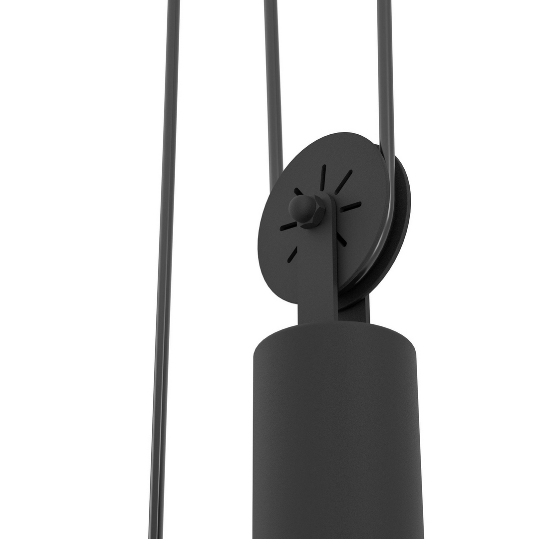 Eglo Pendellampe Hängelampe Winkworth Schwarz 2flg Länge 118cm Metall Lampe Spot B-Ware - 9002759434366