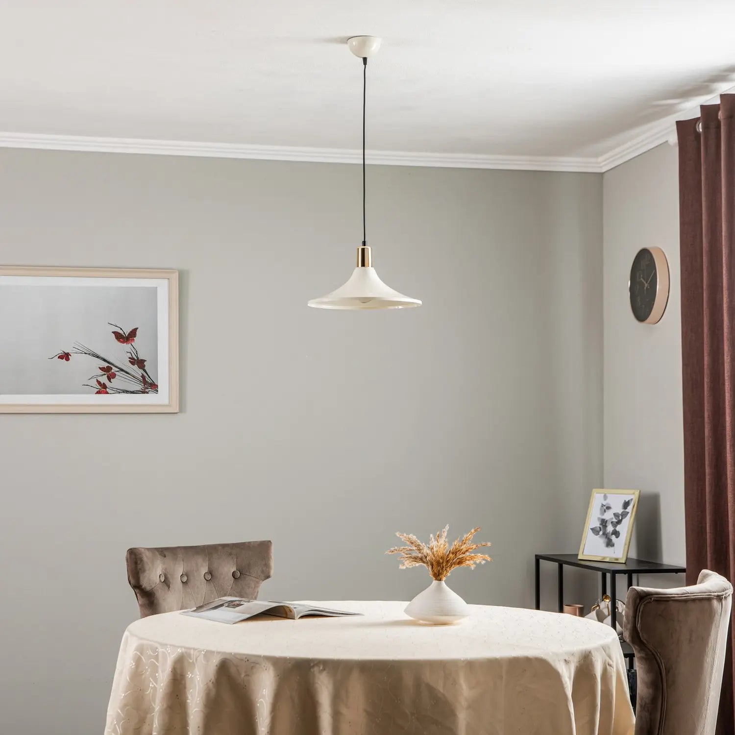 B-Ware Pendelleuchte Av 4106 M28 Bby Hängelampe Deckenlampe Weiß Hauptlampe Esszimmer - 8698957173278