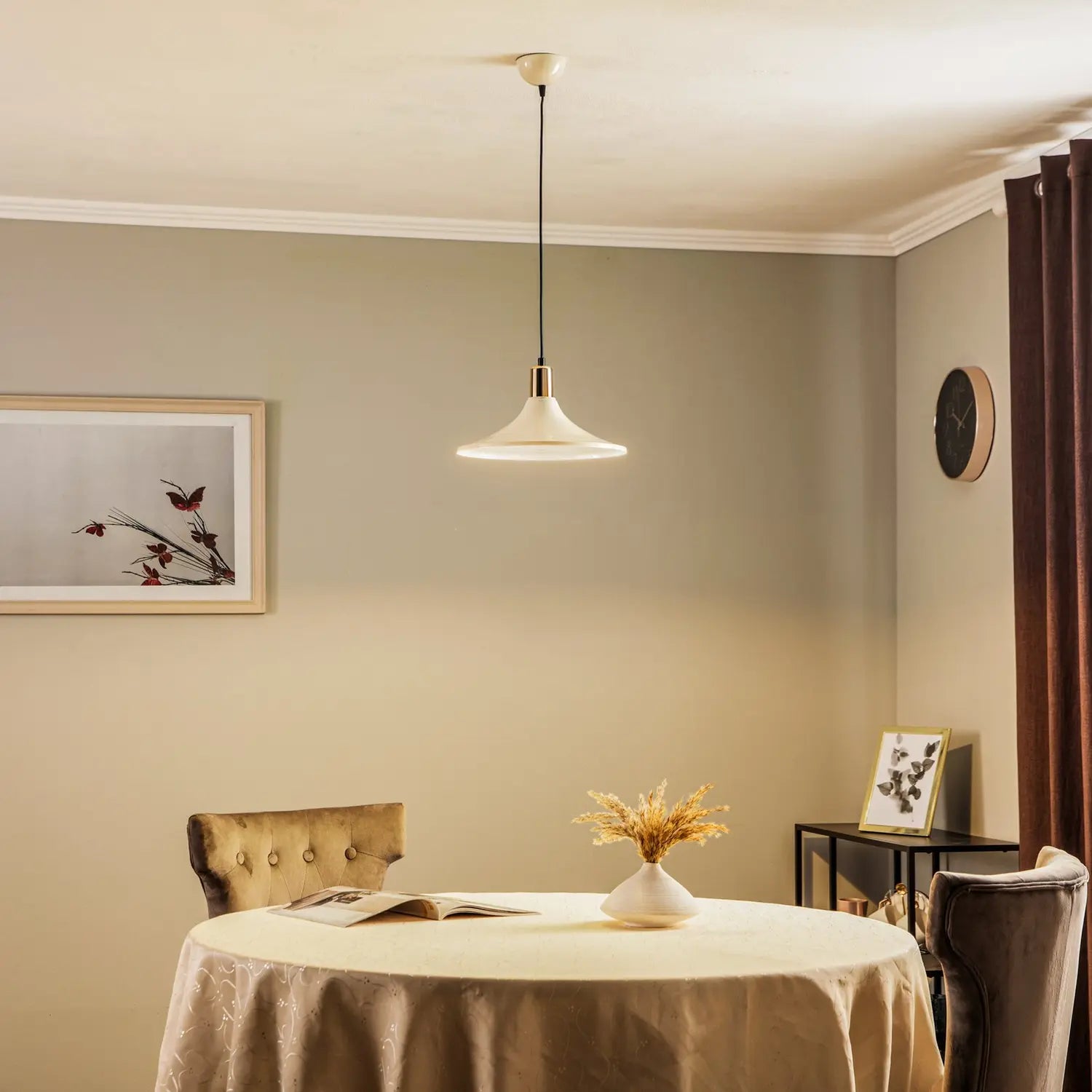 B-Ware Pendelleuchte Av 4106 M28 Bby Hängelampe Deckenlampe Weiß Hauptlampe Esszimmer - 8698957173278