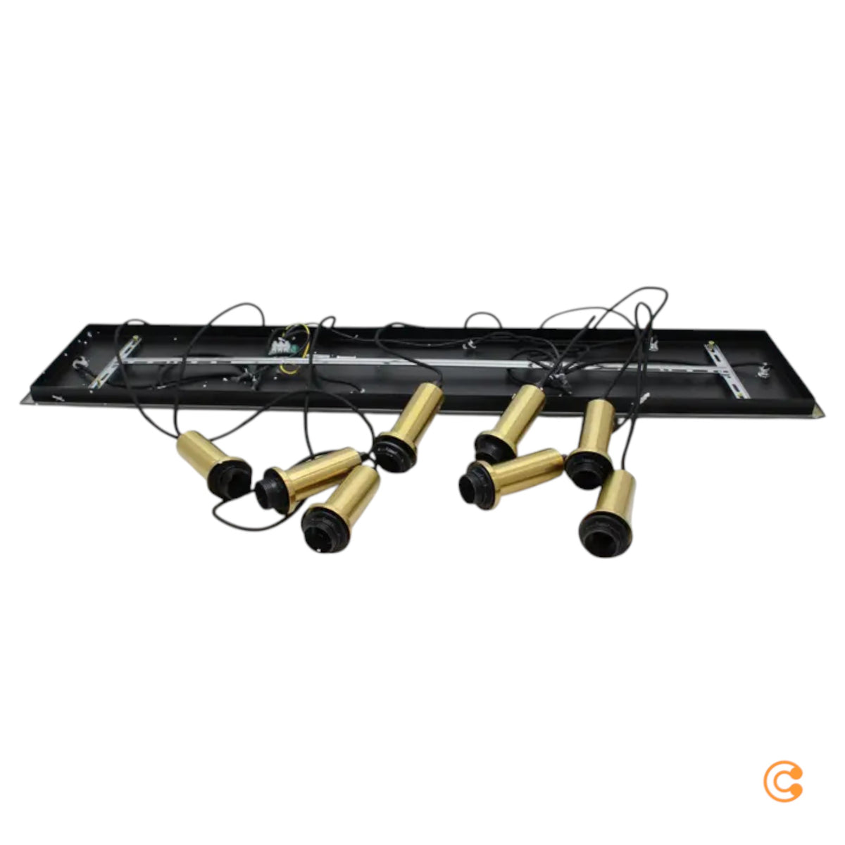ORION Pendelleuchte Hängelampe Carneval bunt Glas Länge 140 cm SIEHE TEXT/FOTO - 9003090277780