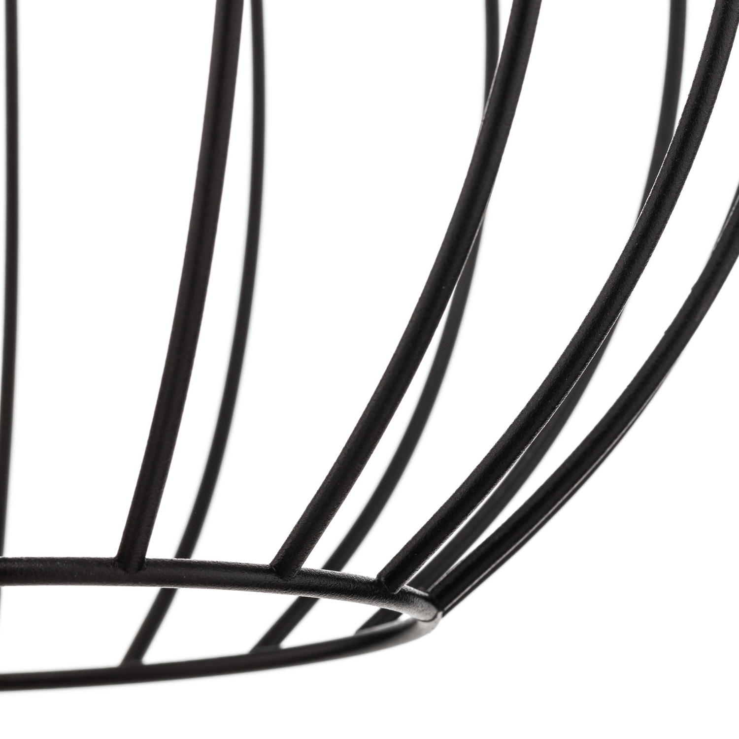 B-Ware Pendelleuchte Cumera Hängelampe Deckenleuchte Schwarz Vierflammig Rund - 5902349226323