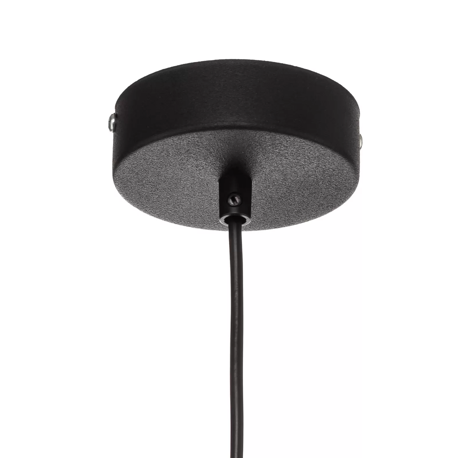 B-Ware Pendelleuchte Dione Einflammig Weiß/Schwarz 30cm Pendellampe Lampe Leuchte E27
