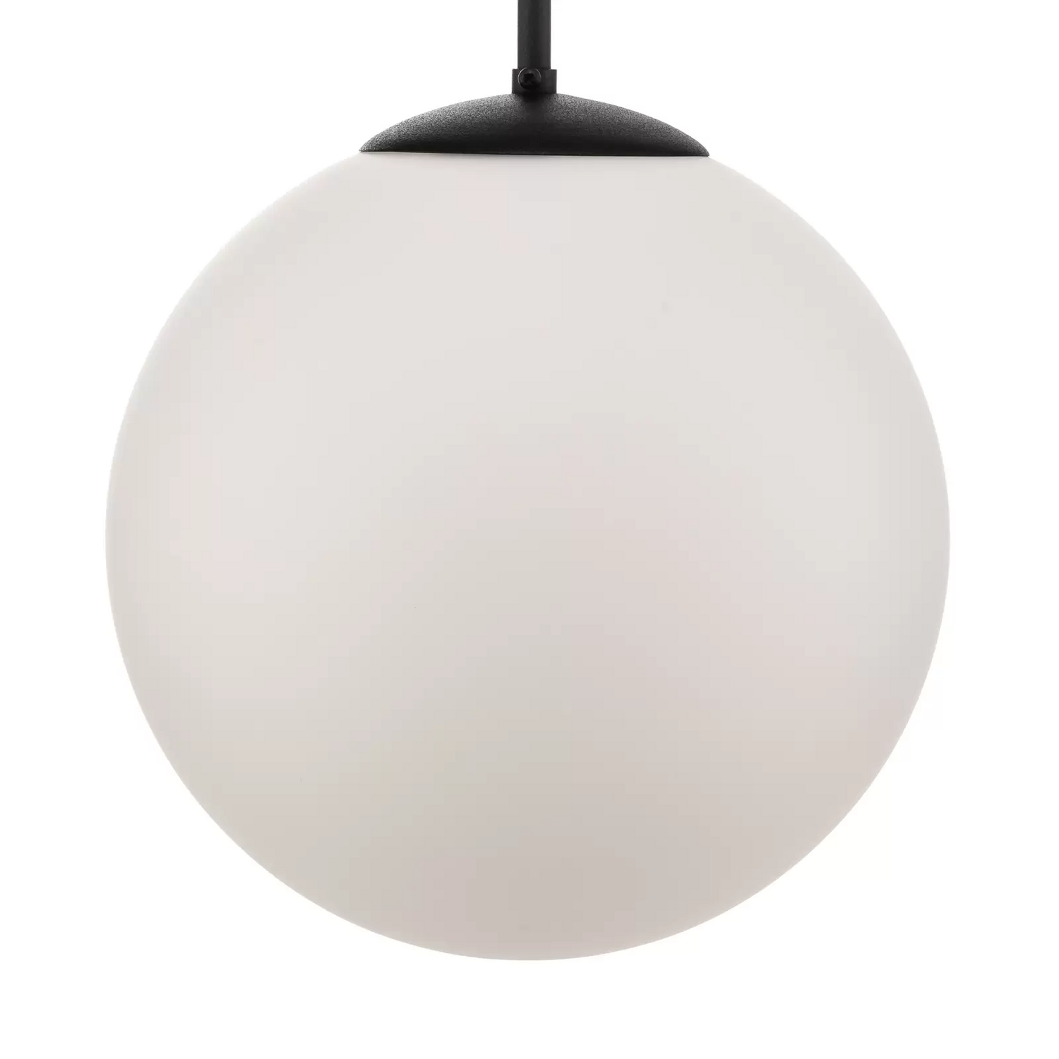 B-Ware Pendelleuchte Dione Einflammig Weiß/Schwarz 30cm Pendellampe Lampe Leuchte E27