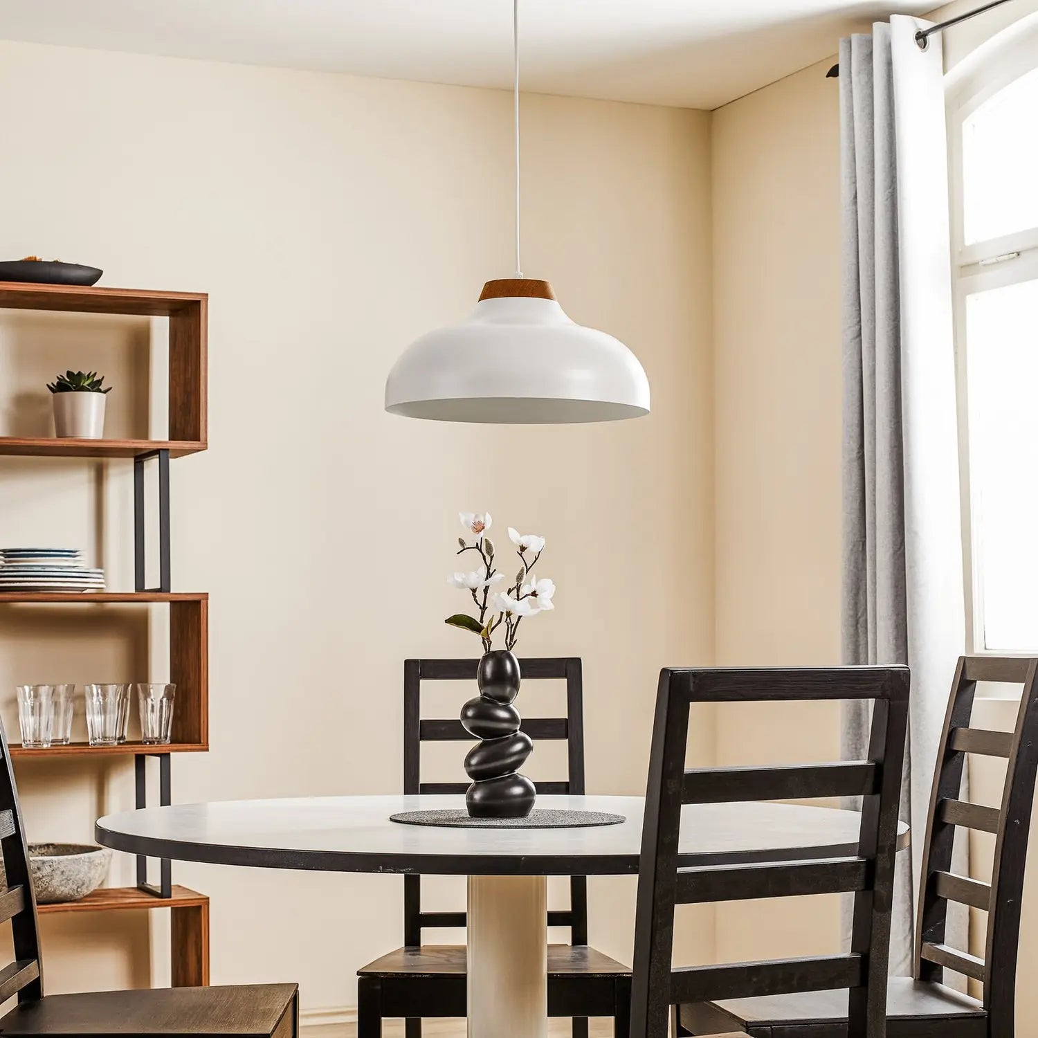 B-Ware Luminex Hängeleuchte Burgos Pendelleuchte Deckenlampe Deckenlampe Lampe E27 Weiß - 5907565919905