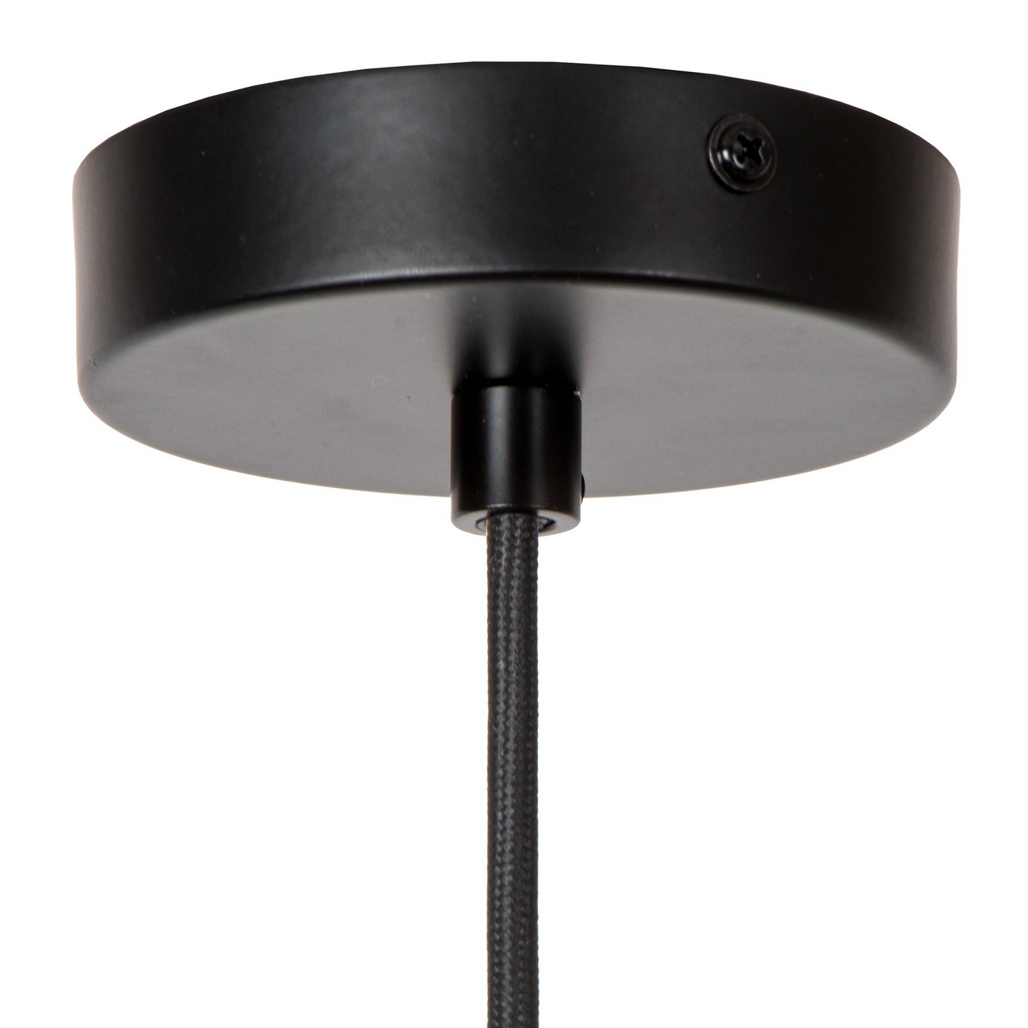 B-Ware Lucide Pendelleuchte Hängelampe Joanet Glas Rauchgrau 1flammig ø16cm