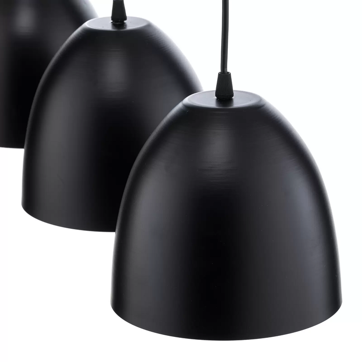 Emibig Lighting Pendelleuchte Lenox Hängeleuchte Lampe Dreiflammig Schwarz/Gold B-Ware - 5901738917934