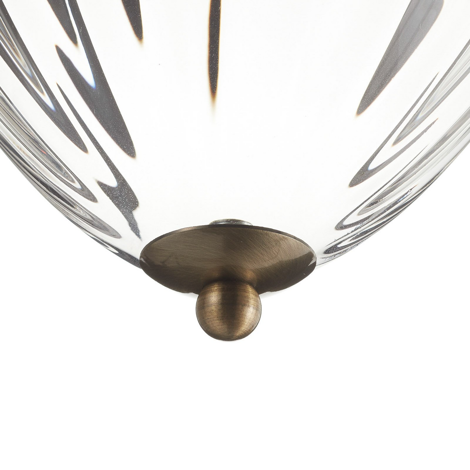 B-Ware Searchlight Pendelleuchte Pineapple Deckenlampe Wohnzimmerlampe E27 Messing - 5013874413666