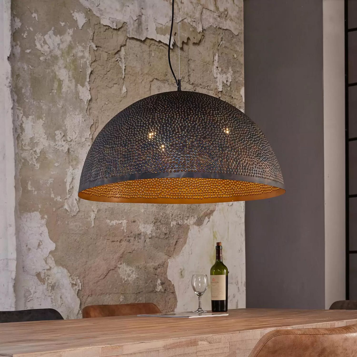 B-Ware Pendelleuchte Punchray Metall Deckenleuchte Hängeleuchte Lampe Siehe Text/Foto - 8713244080999
