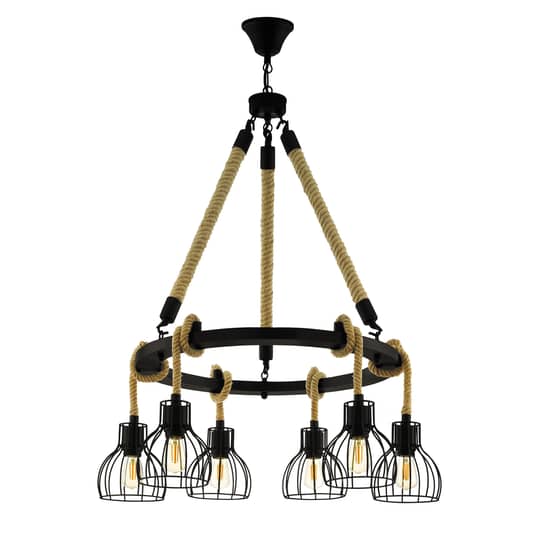 EGLO Pendelleuchte Rampside Deckenlampe Hängeleuchte Deckenlicht Dekoleuchte E27 - 9002759431945