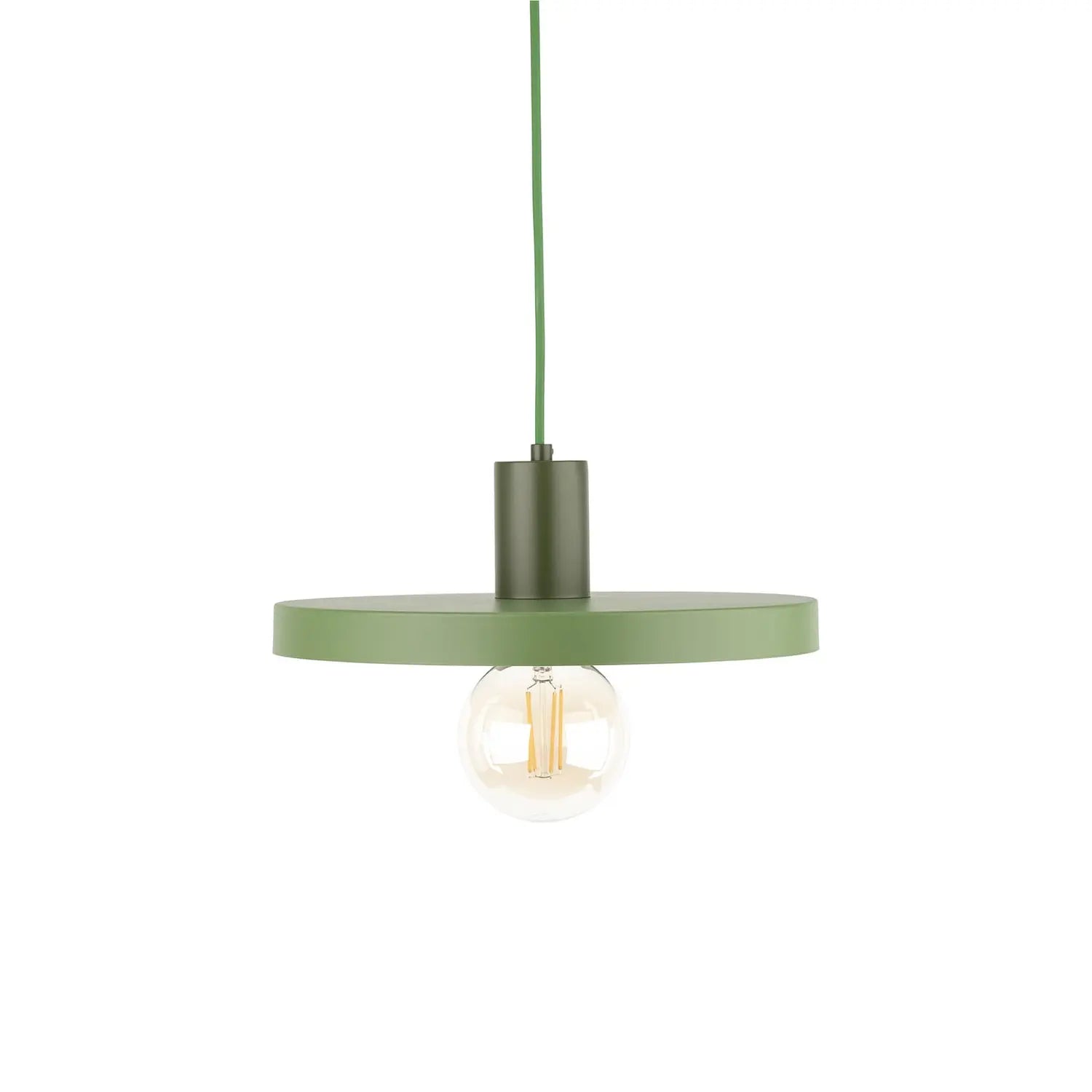 B-Ware Sila Pendelleuchte Hängelampe Grün Metall Kunststoff Wohnzimmer Esszimmer Modern - 5906135107612