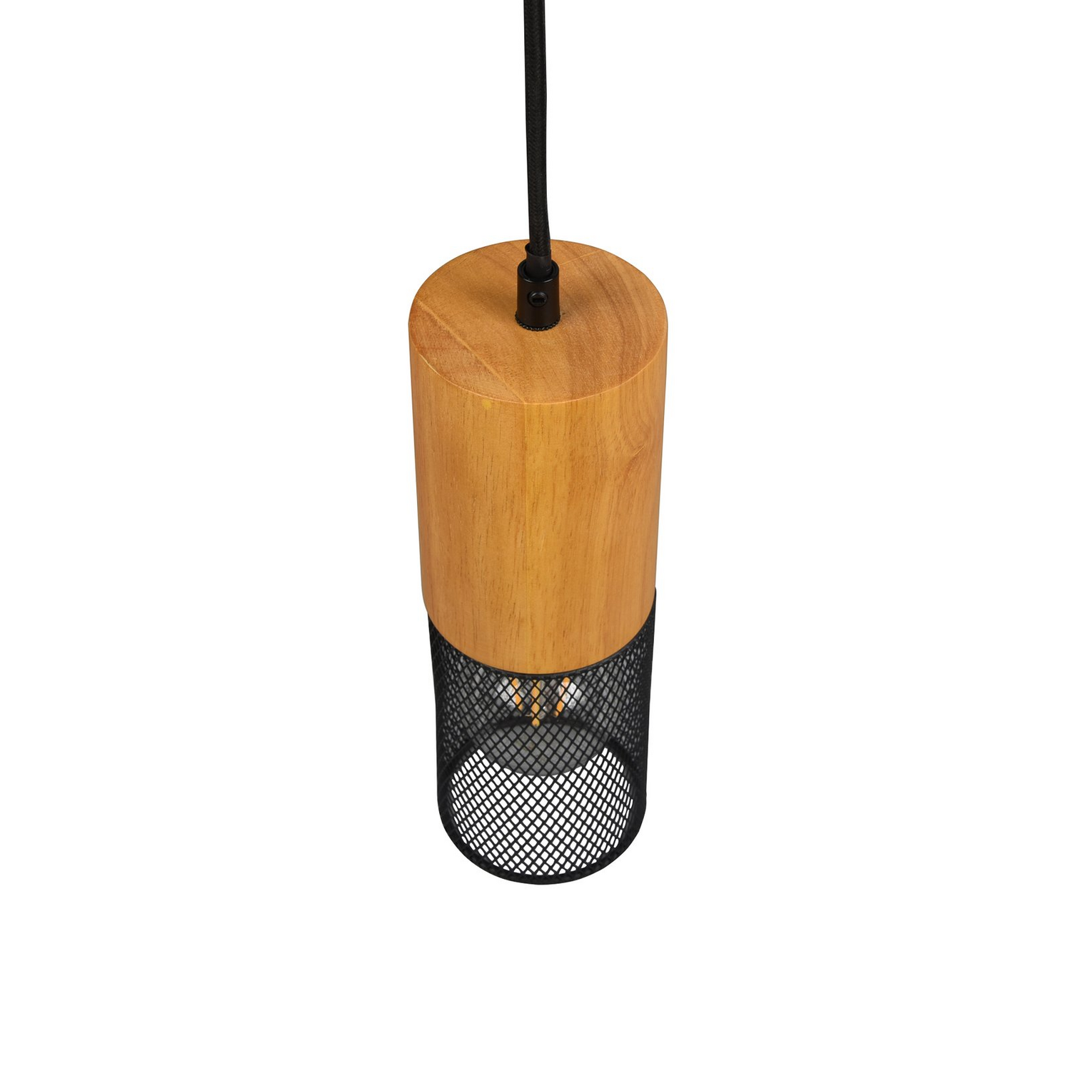 B-Ware Trio Lighting Pendelleuchte Tosh Du Oline Holzdetail Hängelampe Lampe 2 Stück - 4017807506037