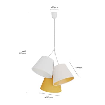 Maco Design Pendelleuchte Zsofia Hängeleuchte Hängelampe Lampe Siehe Text/Foto B-Ware - 5902751344110