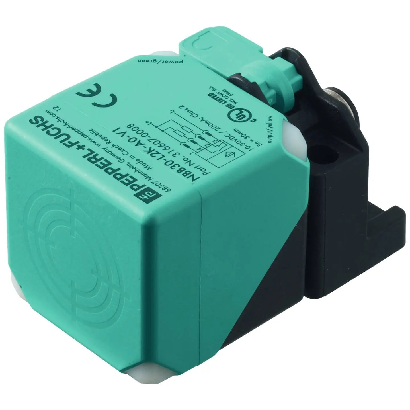 B-Ware Pepperl Fuchs Induktiver Sensor Näherungsschalter Fabrik Nbn50 L2 K E2 V1 - 4050143422616