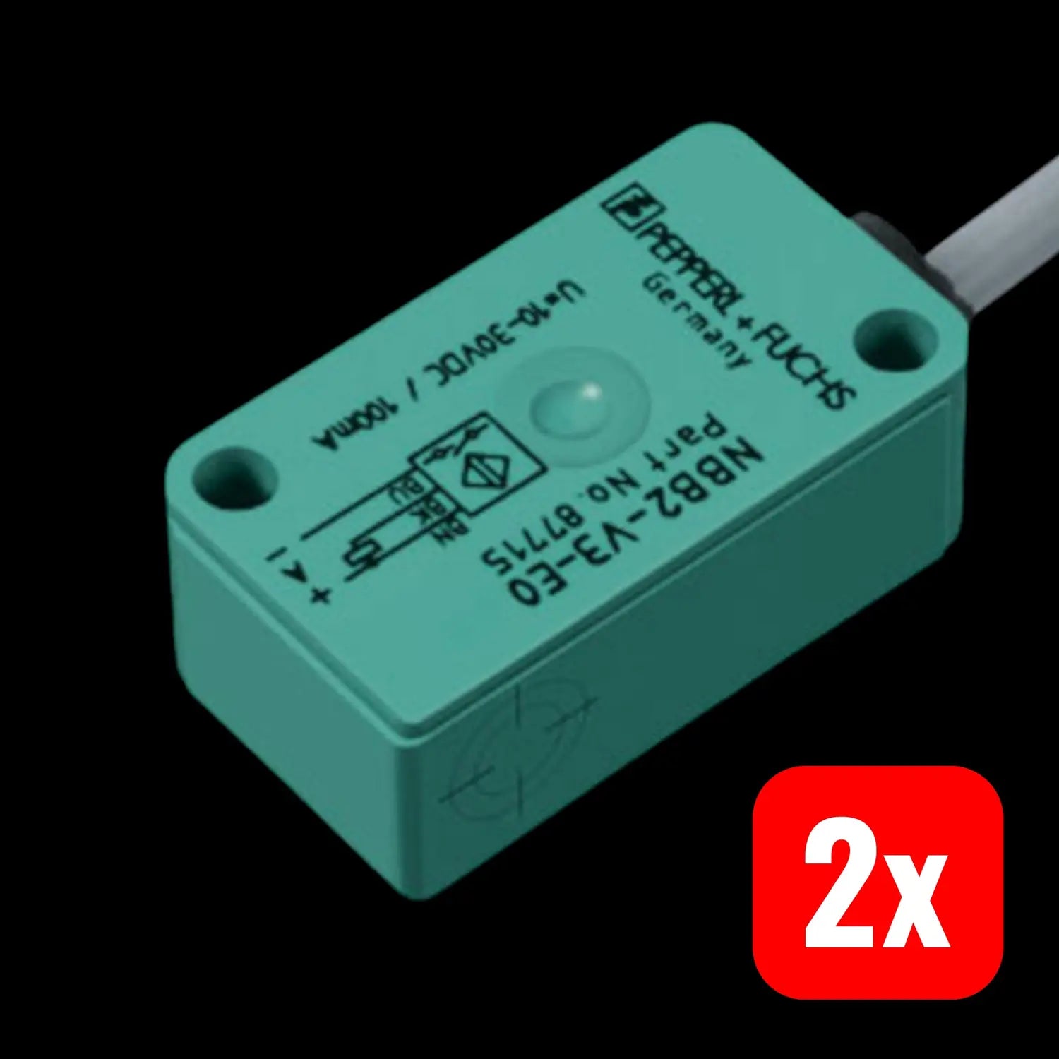 B-Ware Pepperl+Fuchs Induktiver Sensor Näherungsschalter Pnp Nbn4 V3 E2  2 Stück - 2050006353097