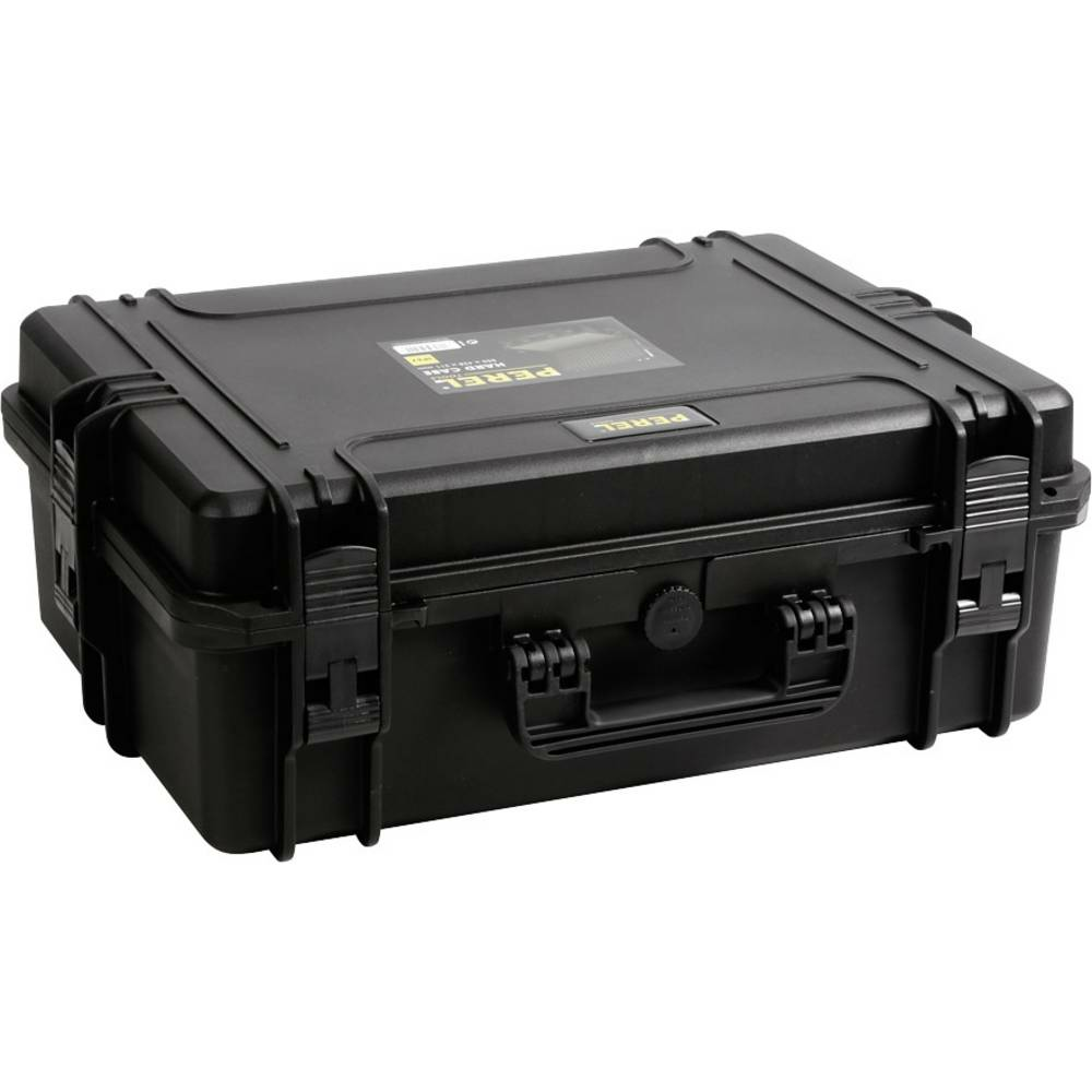 Perel Outdoor Koffer 594 X 270 X 473 Mm Schwarz Hc540 Sh245 Wasserdicht Einlage B-Ware - 8011236540064