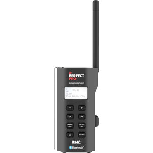 B-Ware PerfectPro SOLOWORKER Baustellenradio DAB+ UKW AUX Bluetooth DAB UKW stoßfest