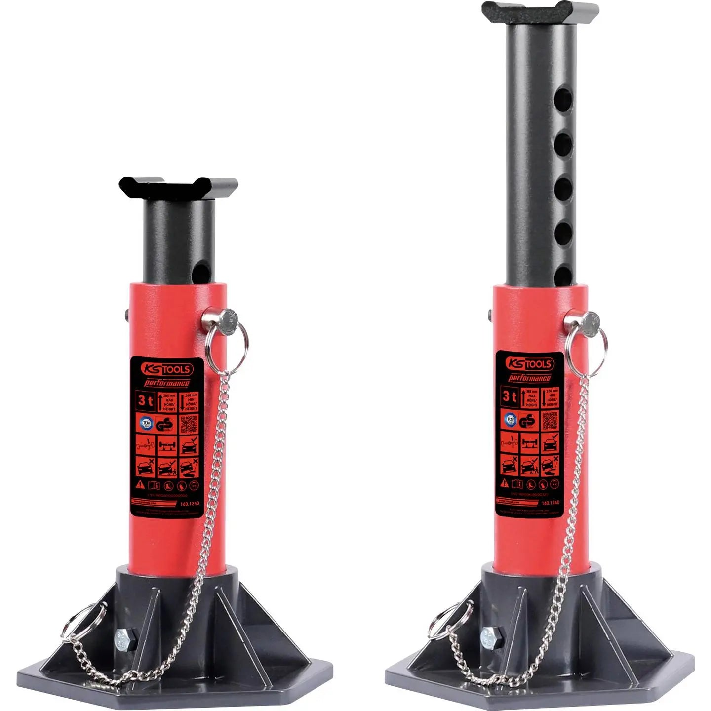 B-Ware Ks Tools Unterstellbock Wagenheber Bock Aluminium Performance Paarweise - 4042146981849