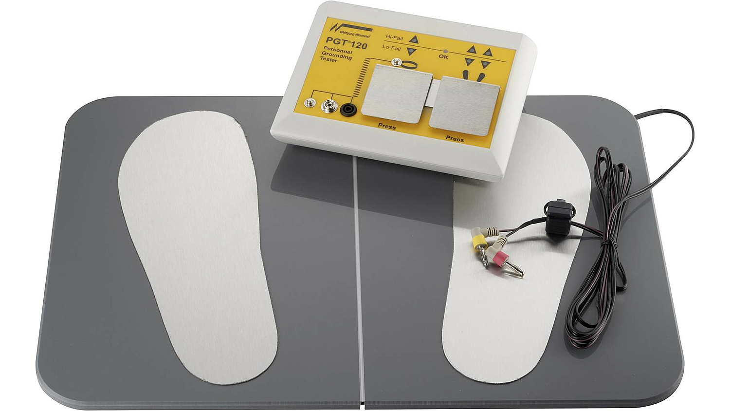 B-Ware Wolfgang Warmbier Esd Testgeräte Set Pgt 120 Personenerdung Inkl. Fußplatte - 4052339012359