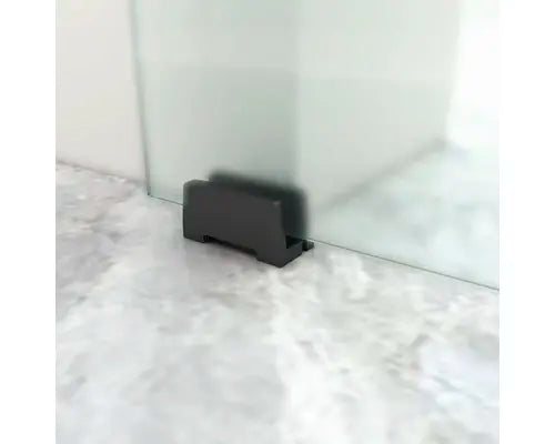 B-Ware Pertura Tür Schiebetür Glasschiebetür Neta Satin Komplettset Innen Griffmuschel - 4306517972523