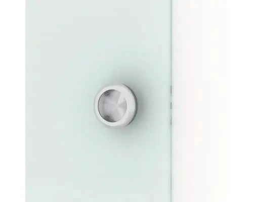 B-Ware Pertura Tür Schiebetür Glasschiebetür Neta Satin Komplettset Innen Griffmuschel - 4306517972523