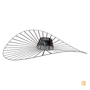 B-Ware Petite Friture Pendelleuchte Vertigo irisierendes Schwarz Lampe 110cm E27 LED