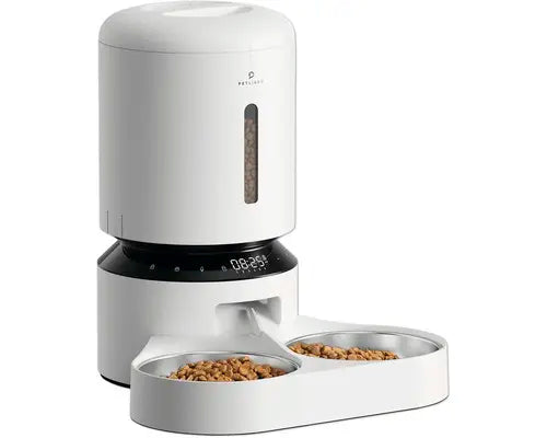 B-Ware Petlibro Granary Dual Futterautomat Futterspender Katze 5 L Weiß Automatik - 619988626685