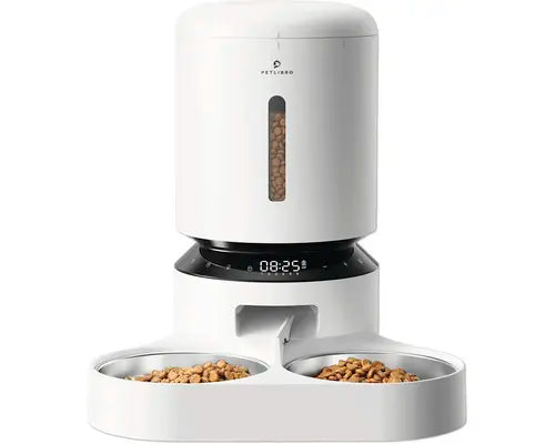 B-Ware Petlibro Granary Dual Futterautomat Futterspender Katze 5 L Weiß Automatik - 619988626685