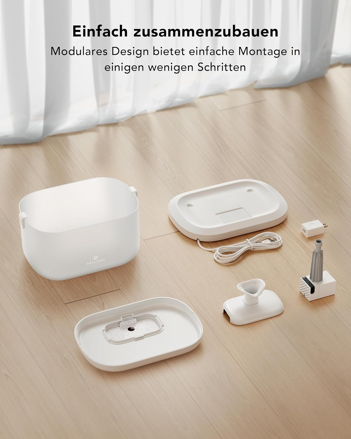 B-Ware Petlibro Katzenbrunnen Trinkbrunnen Für Katze Mit Pumpe Kabellos Wasserbrunnen - 671891486121