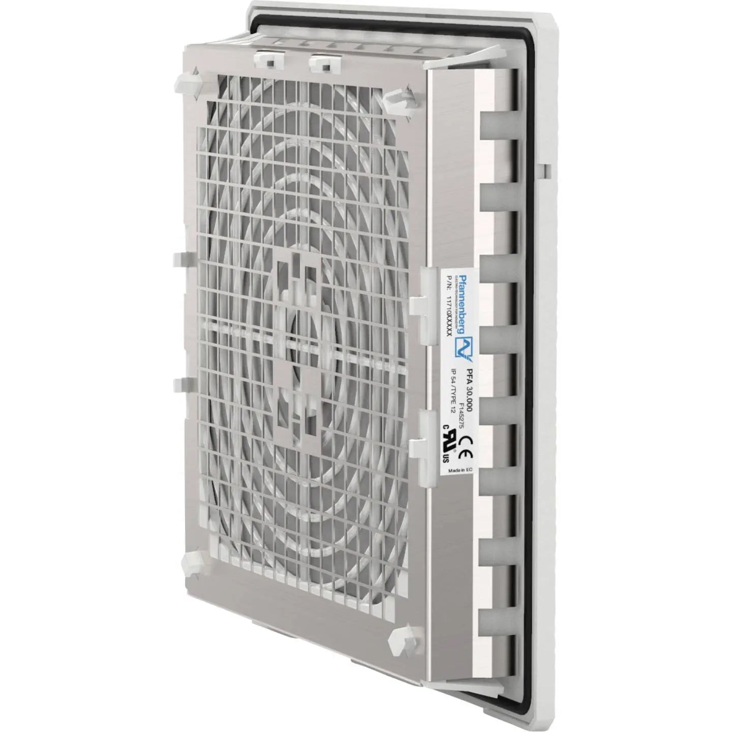 B-Ware Pfannenberg Filterlüfter Austrittsfilter Emv Lüfterfilter Grau Kunststoff G4 - 4061131035190