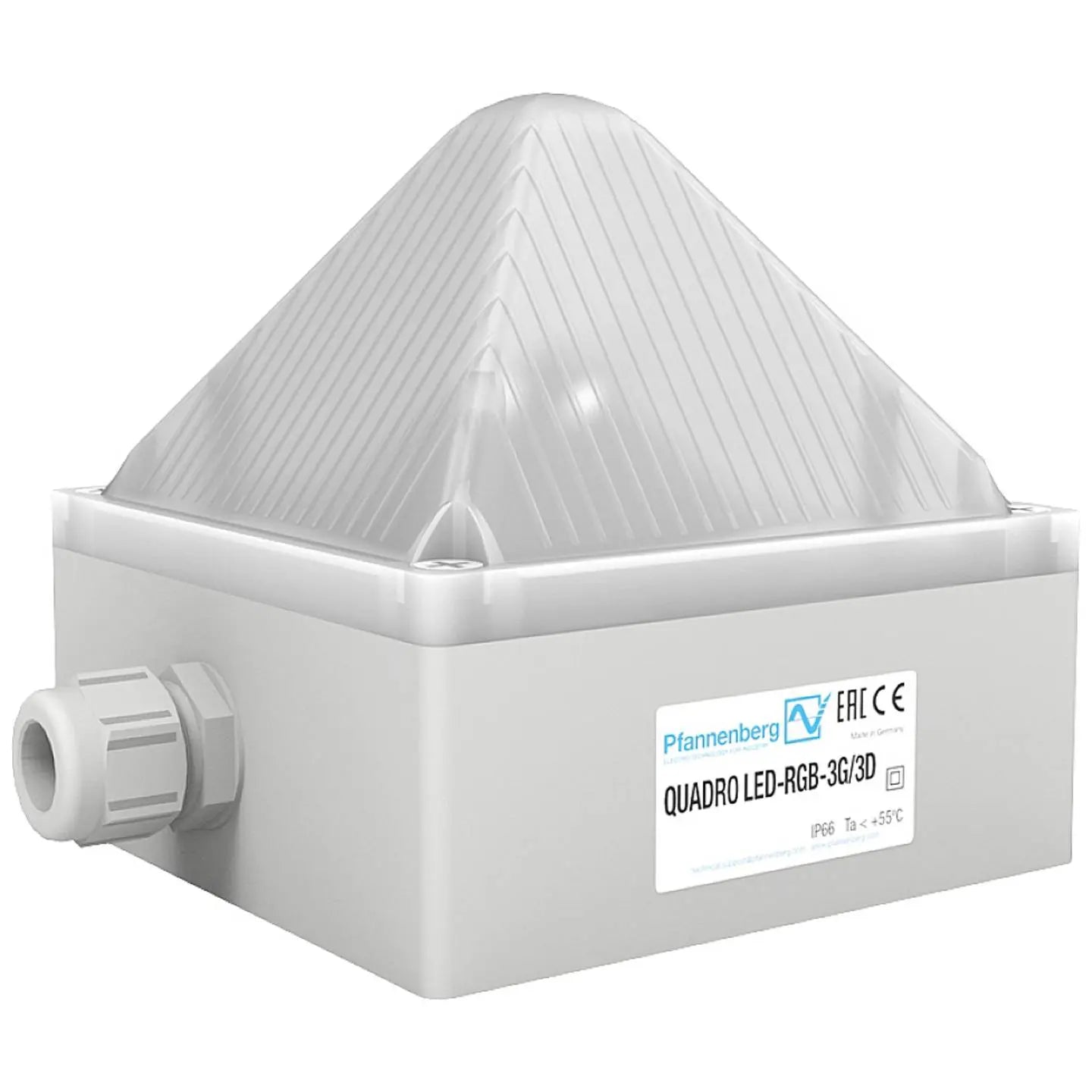 B-Ware Pfannenberg Quadro Led Rgb 3 G/3 D Lv Leuchte  Led Rgb414 - 4061131128793