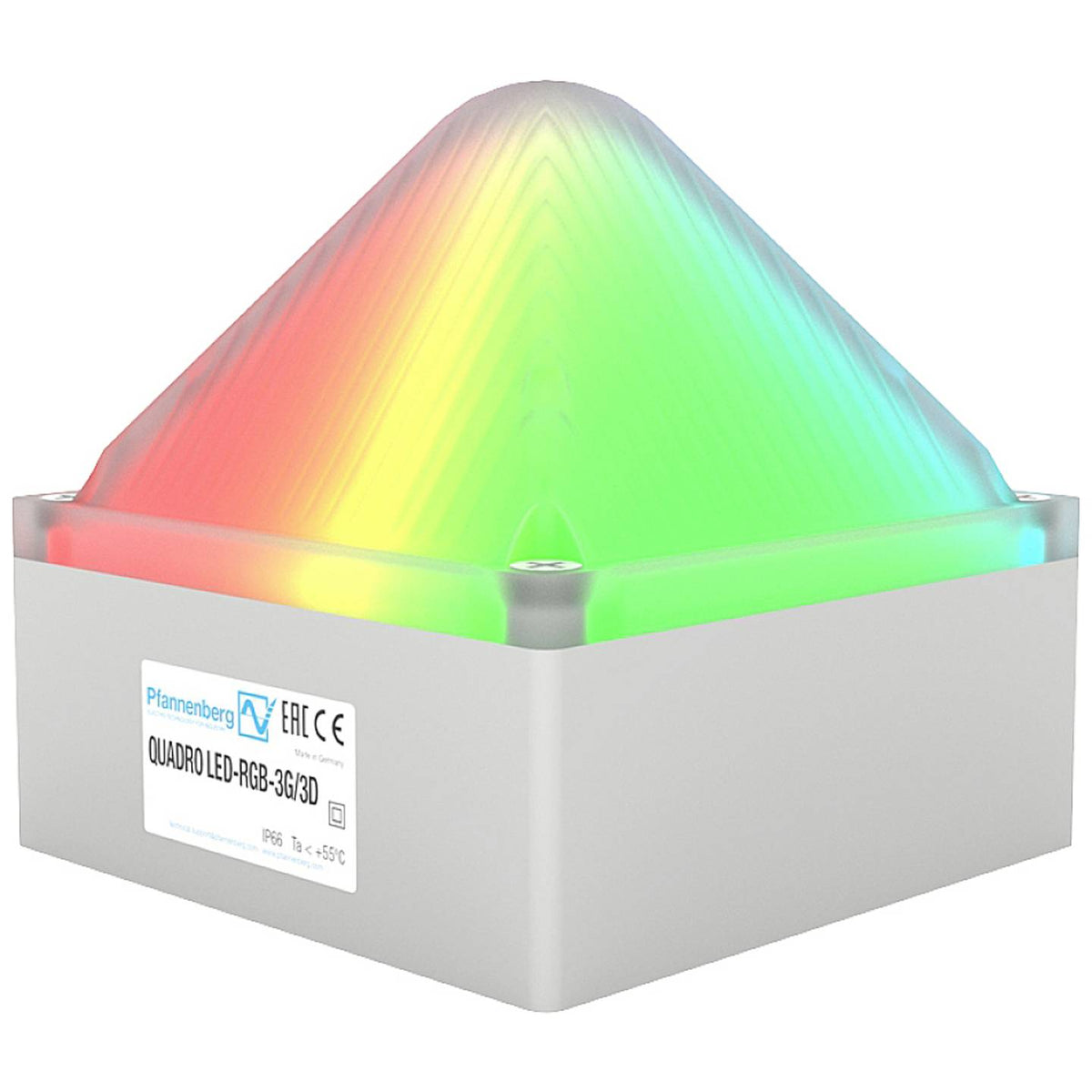 Pfannenberg QUADRO LED-RGB-3G/3D LV Leuchte  LED RGB - 4061131128793
