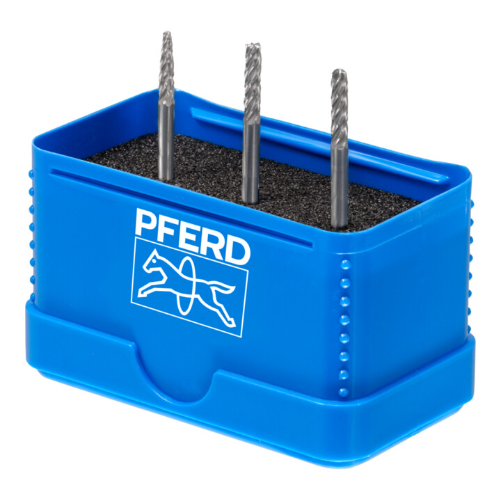 Pferd Hartmetall Frässtift Set Werkzeug Universal 3tlg 6mm 3mm Allround B-Ware - 4007220420423