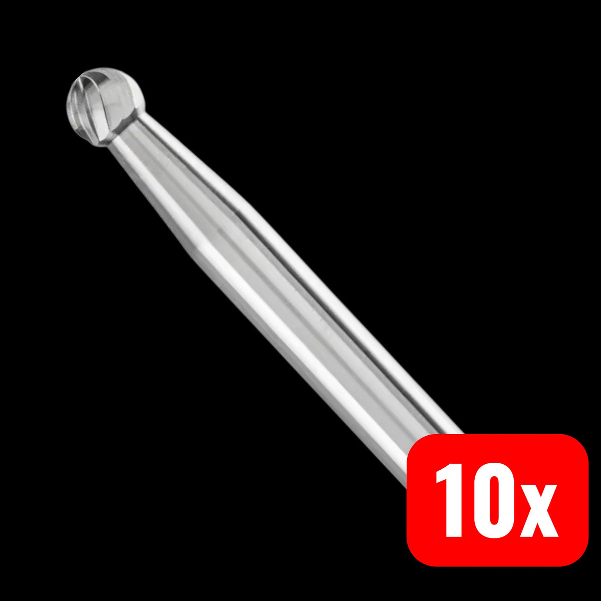 PFERD TOOLS Frässtift Schleifstift Kugel Vollhartmetall Aluminium 10 STÜCK - 4007220046838