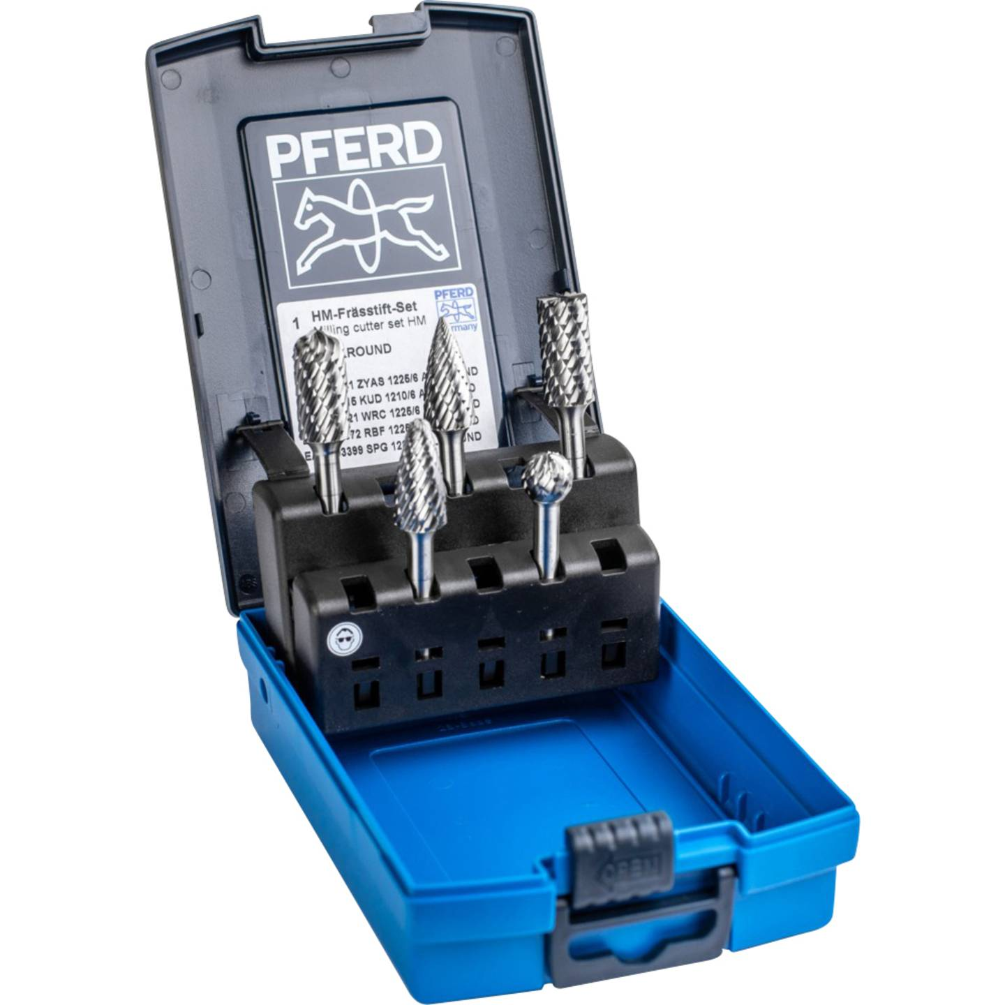 B-Ware Pferd Tools 21901412 Frässtift Set Hartmetall Schaftdurchmesser 6 Mm Werkzeug - 4007220133576