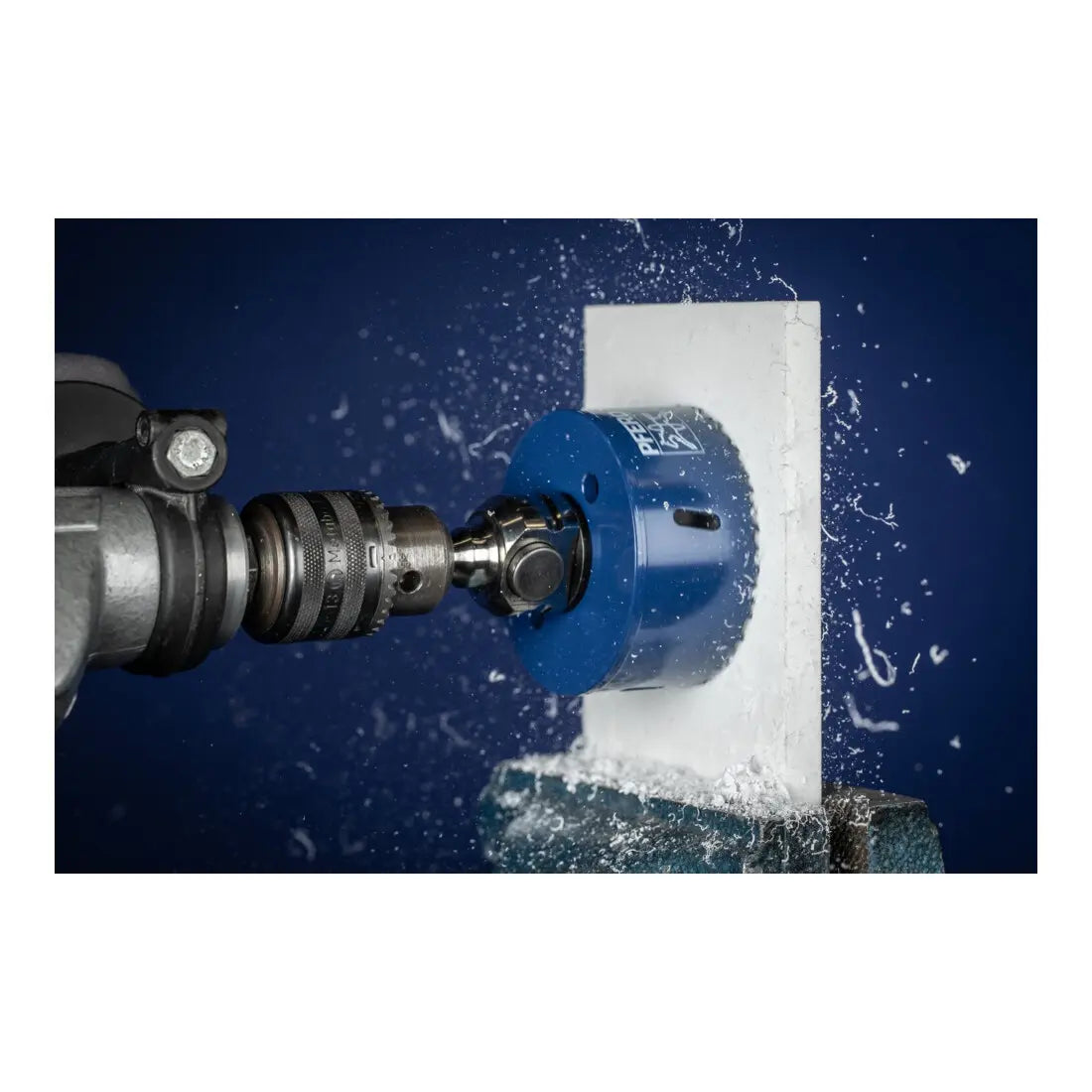 B-Ware Pferd Lochsäge Bohrkrone Bi Metall Werkzeug Stahl Edelstahl Holz Blech ø 92 Mm - 4007220062586