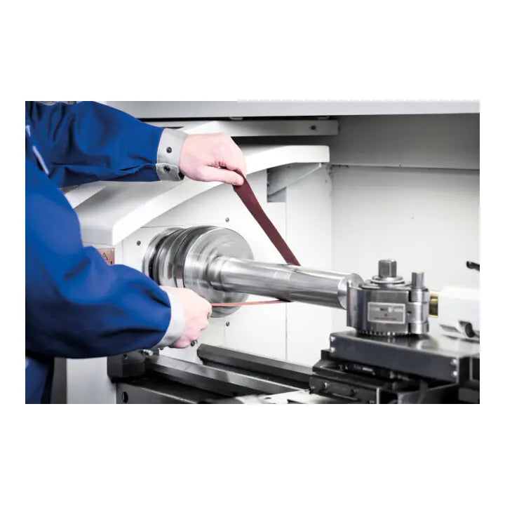 B-Ware Pferd Schleifband Schleifrolle Korund A800 Sbr Universelle Anwendung 25 Mm 50 M - 4007220607244