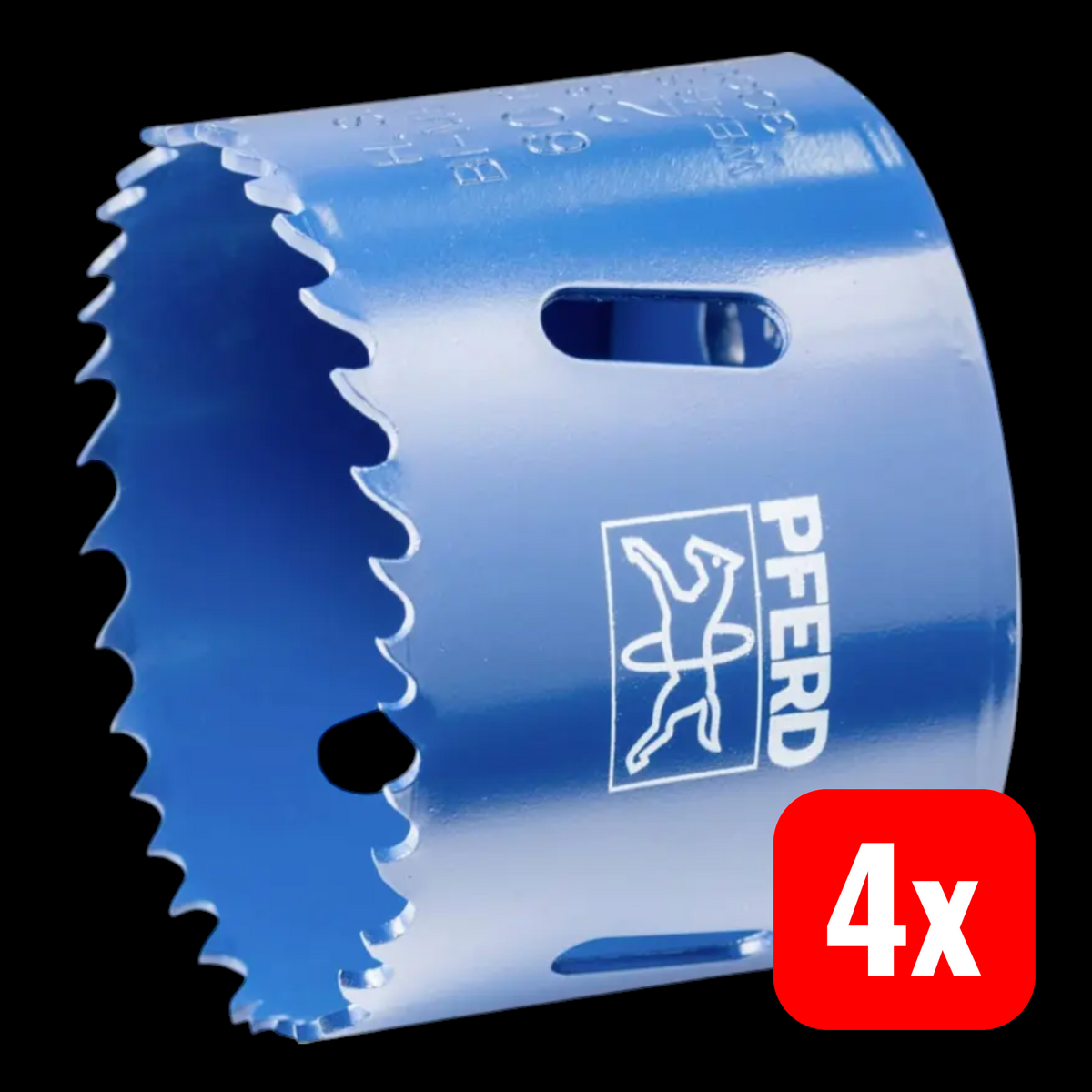 PFERD TOOLS Lochsäge Säge Lochschneider 60 mm 2 3/8 25101860 Metall 4 STÜCK - 4007220062494