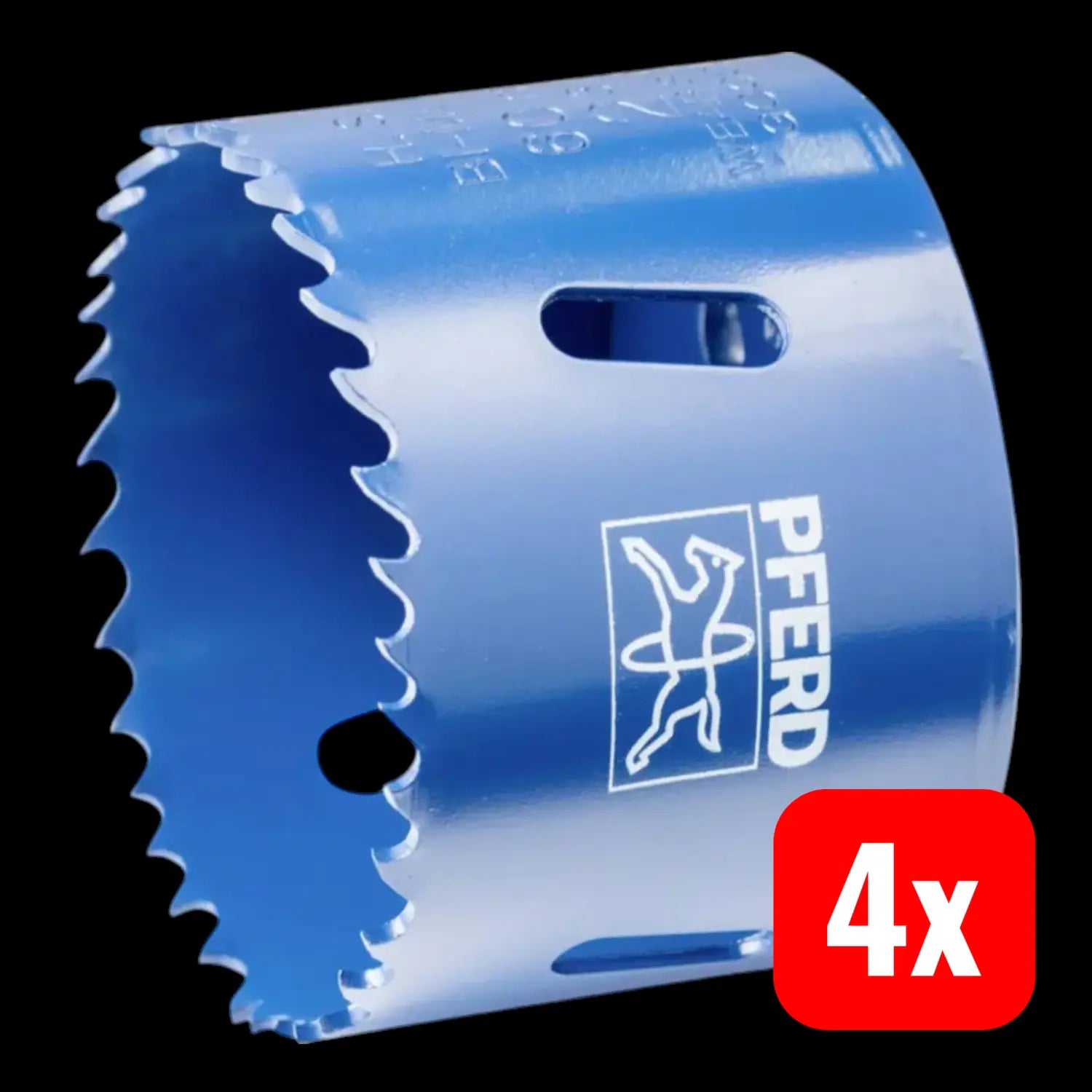 B-Ware Pferd Tools Lochsäge Säge Lochschneider 60 Mm 2 3/8 25101860 Metall 4 Stück - 4007220062494