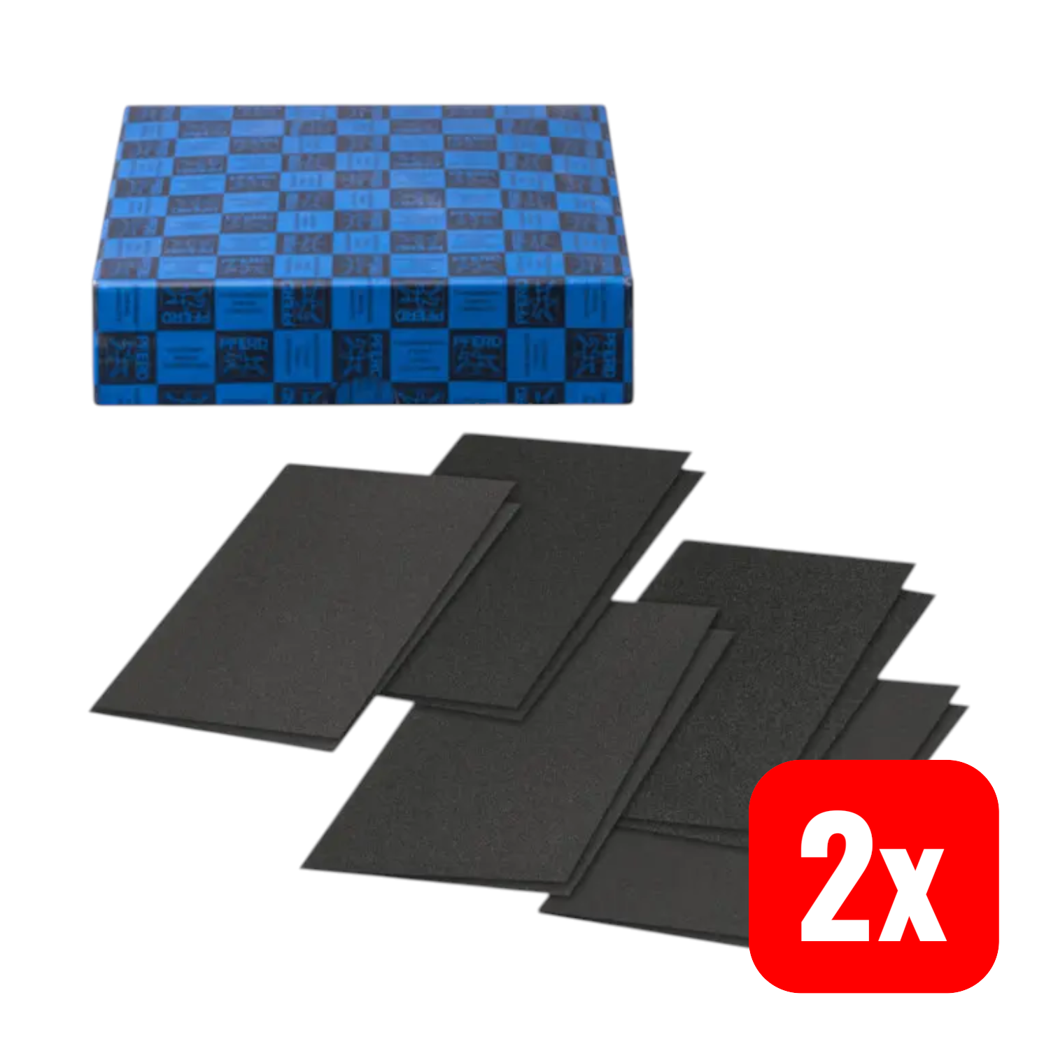 PFERD Schleifbogen Schleifpapier Gewebe Korund Set universell 10-teilig 2 SETS - 4007220232347