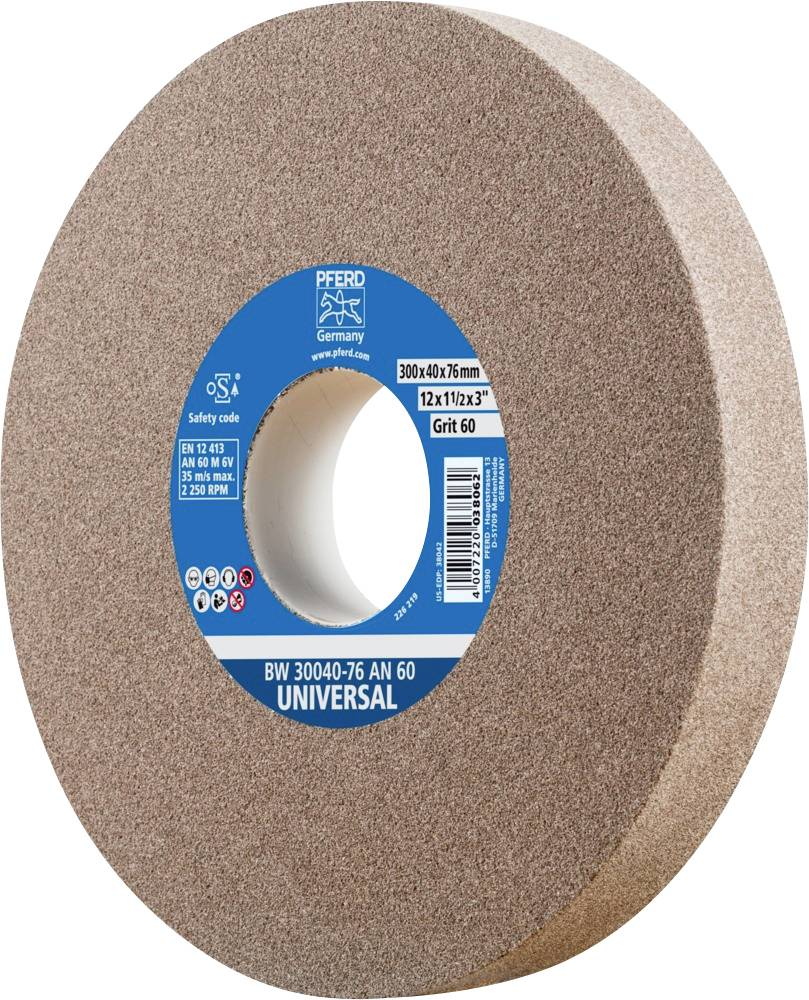 Pferd Universal Schleifbockscheibe Rad Schleifbock Edelstahl Schleifmittel B-Ware - 4007220038062