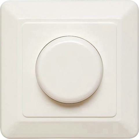 B-Ware Ehmann T39.07 Unterputzdimmer Dimmer Helligkeitsregler Lichtschalter 110 W Weiß - 4012096005001