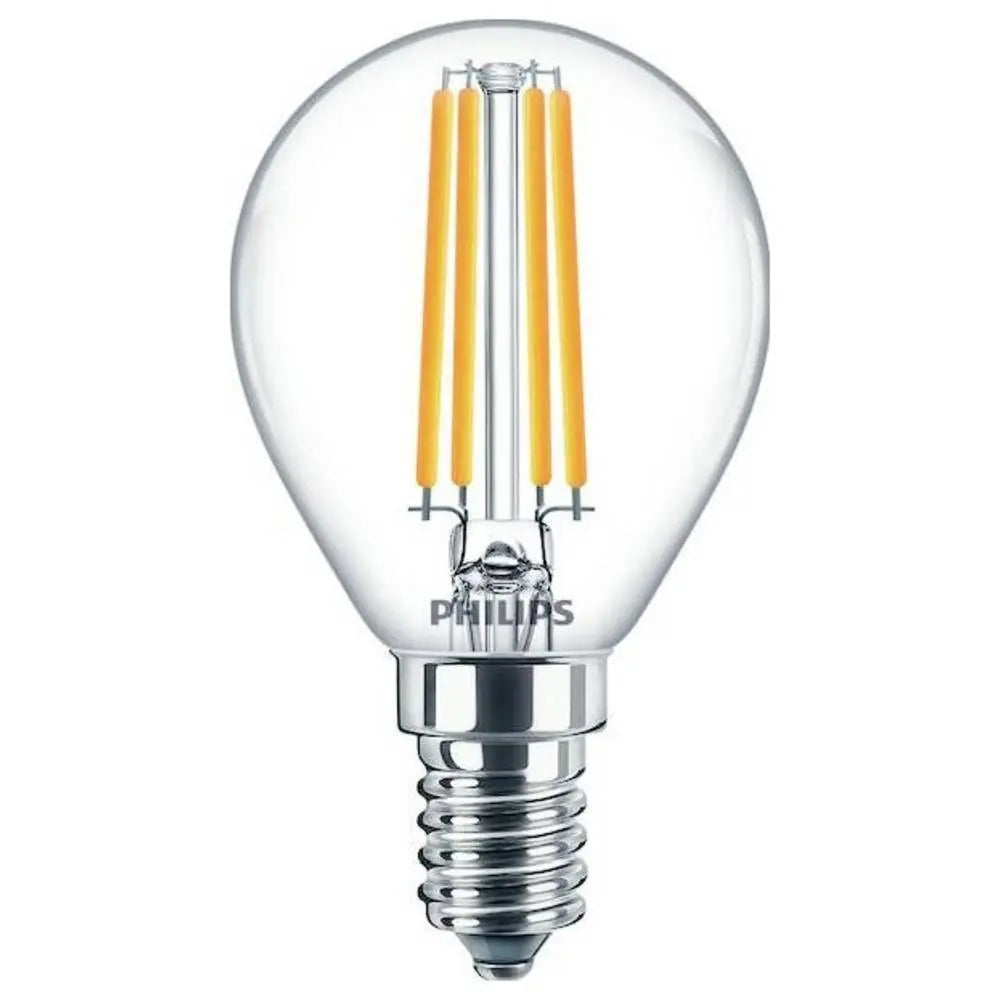 B-Ware Philips Glühlampe E14 Led Lampe Warmweiß Klar P45 6.5 W 806 Lm 45x80 Mm 10 Stück - 8719514347564