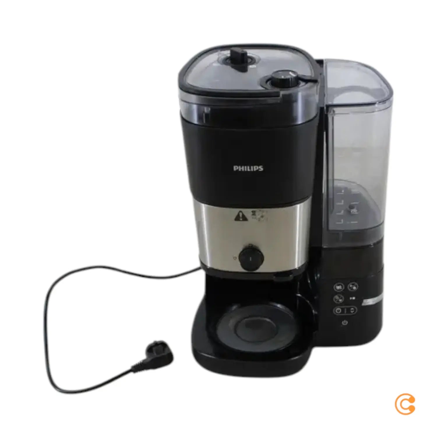 C-Ware Philips Hd7900/01 Kaffeemaschine Schwarz Glaskanne Mahlwerk Siehe Text/Foto474 - 8720389023422