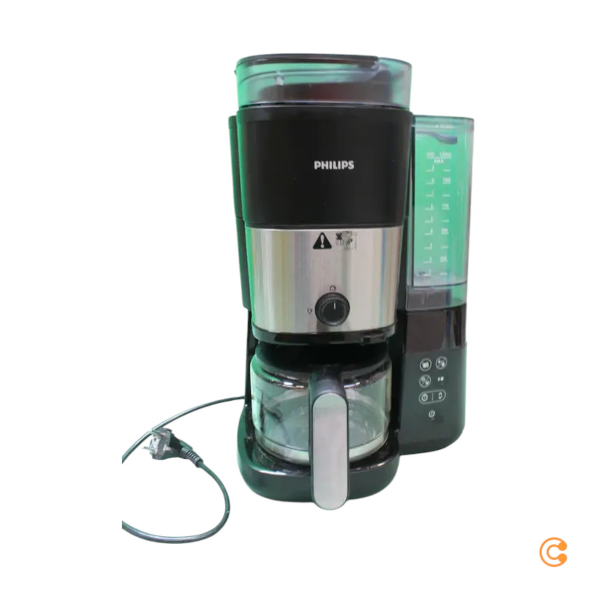 Philips HD7900/01 Kaffeemaschine Schwarz Silber Fassungsvermögen SIEHE TEXT/FOTO - 8720389023422
