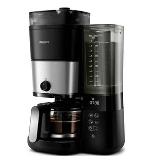 B-Ware Philips HD7900/01 Kaffeemaschine Schwarz Silber All-in-1 Brew SIEHE TEXT/FOTO