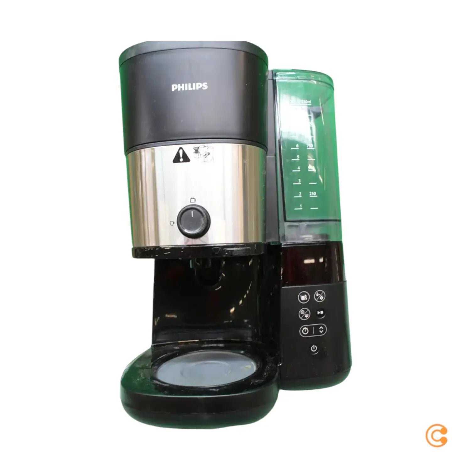 C-Ware Philips Hd7900/01 Kaffeemaschine Schwarz Silber Fassungsvermögen Siehe Text/Foto - 8720389023422