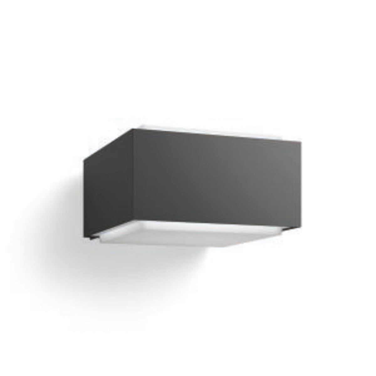 Philips Außenwandleuchte Hedgehog anthrazit LED Gartenlampe Wandleuchte 2er Set - 8721103038098