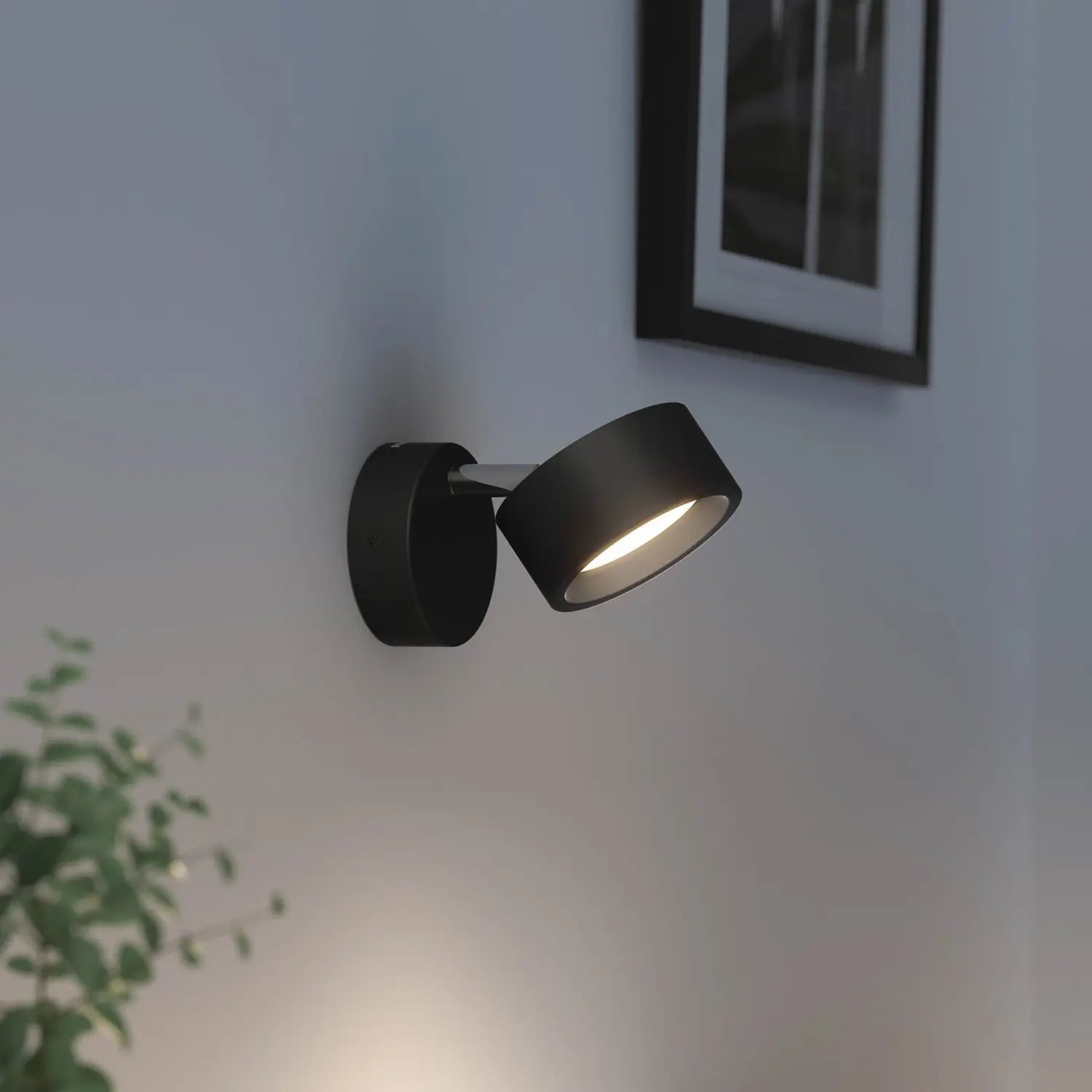 B-Ware Philips Deckenspot Strahler Bracia Led Leuchte Wandleuchte Schwarz Alu 2 Stück - 8720169174825